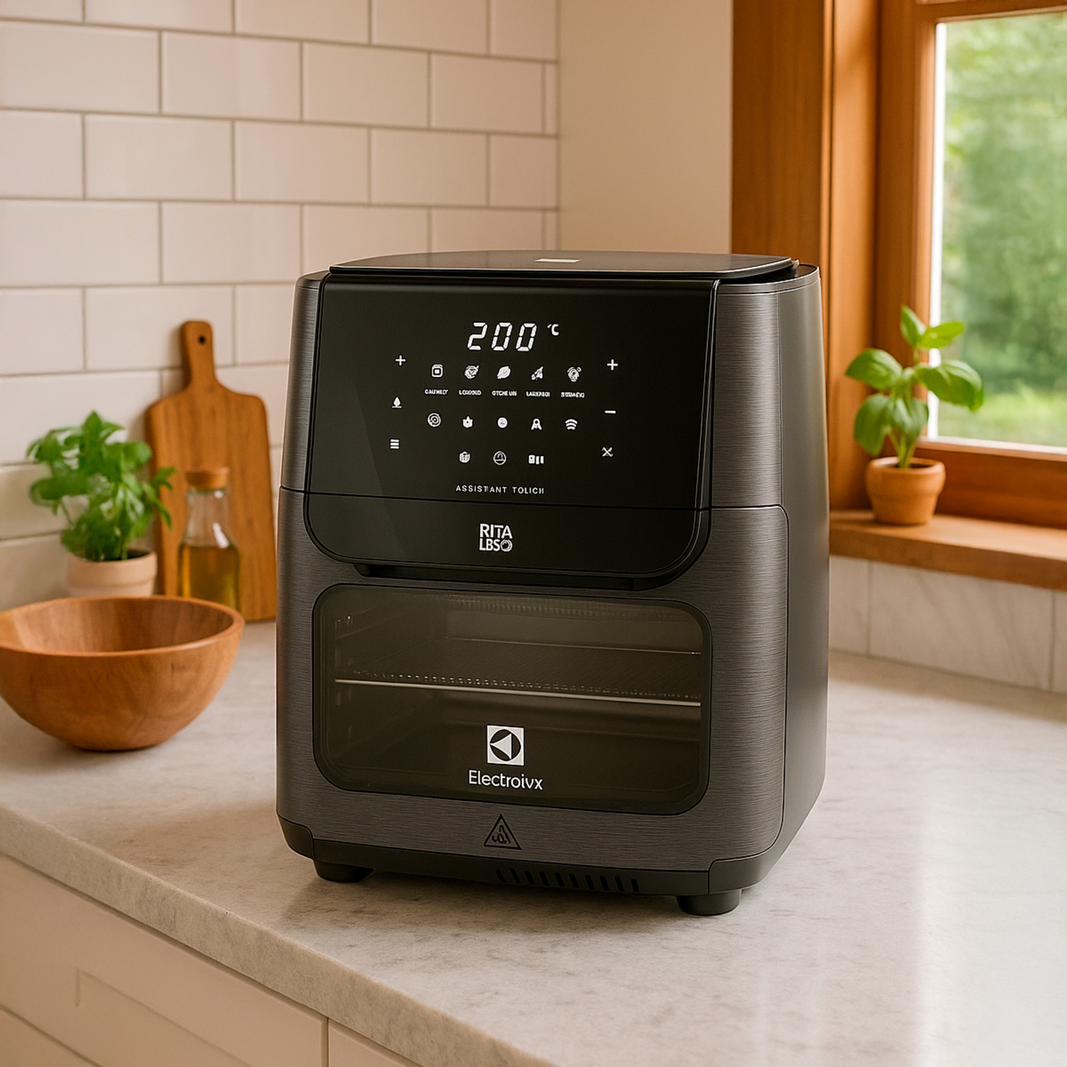 Fritadeira Elétrica Air Fryer Electrolux Eaf90 12L 1700W Fritadeira Elétrica Air Fryer Electrolux Eaf90 12L 1700W
